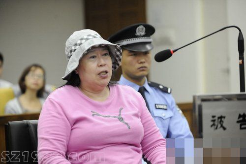 丁書苗出庭照片
