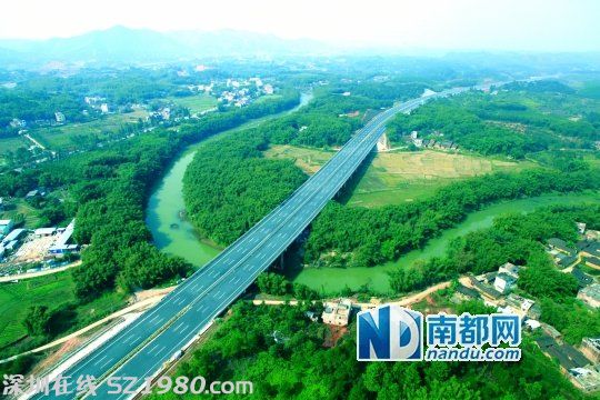 廣東3高速今日同時通車 明年將有6高速通車