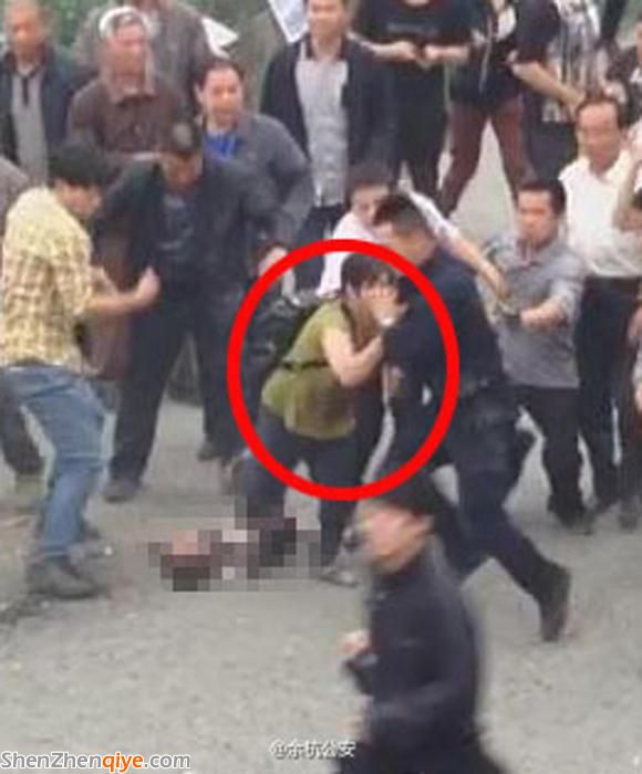 組圖：余杭警方公開(kāi)發(fā)布民眾打警察畫(huà)面