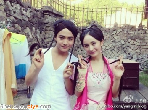 古裝戲幕后歡樂搞笑大盤點 丫鬟娘娘齊賣萌【組圖】