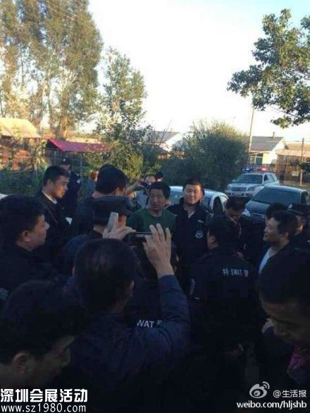 高玉倫被捕現(xiàn)場 圖 生活報