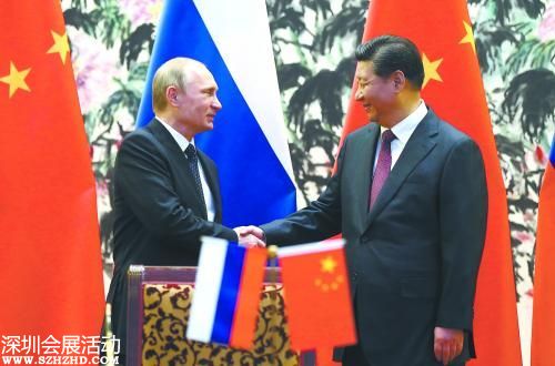 9日國(guó)家主席習(xí)近平與俄羅斯總統(tǒng)普京共同見(jiàn)證一系列雙邊合作協(xié)議的簽署。