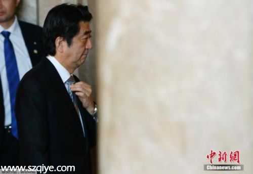 資料圖：日本首相安倍晉三。