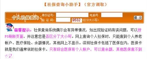 社保查詢小助手