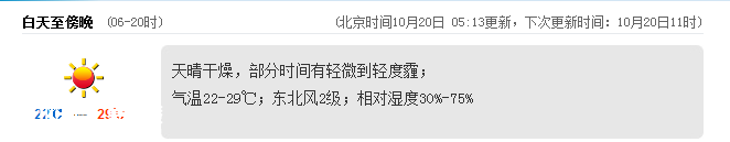 <a href=http://www.32tj.com/shenzhen/ target=_blank class=infotextkey>深圳</a>(www.32tj.com)天氣（10.20）：天晴干燥 22-29℃
