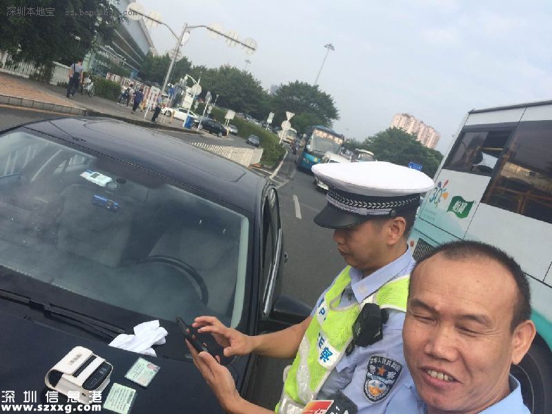 深圳(www.32tj.com)：開罰首日3輛公交2輛出租未交替通行被罰300