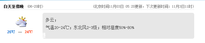 深圳(www.32tj.com)天氣（11.3）：多云 氣溫溫20-24℃