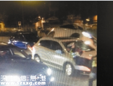 瘋狂小車深夜連撞5車致兩人受傷 車內(nèi)發(fā)現(xiàn)止咳水及砍刀