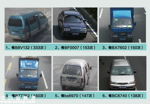深圳(www.32tj.com)一輛客車違法333宗扣999分
