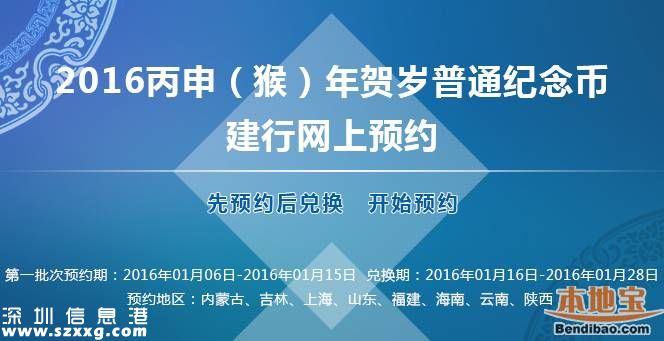 四大銀行猴年紀念幣預約入口已開