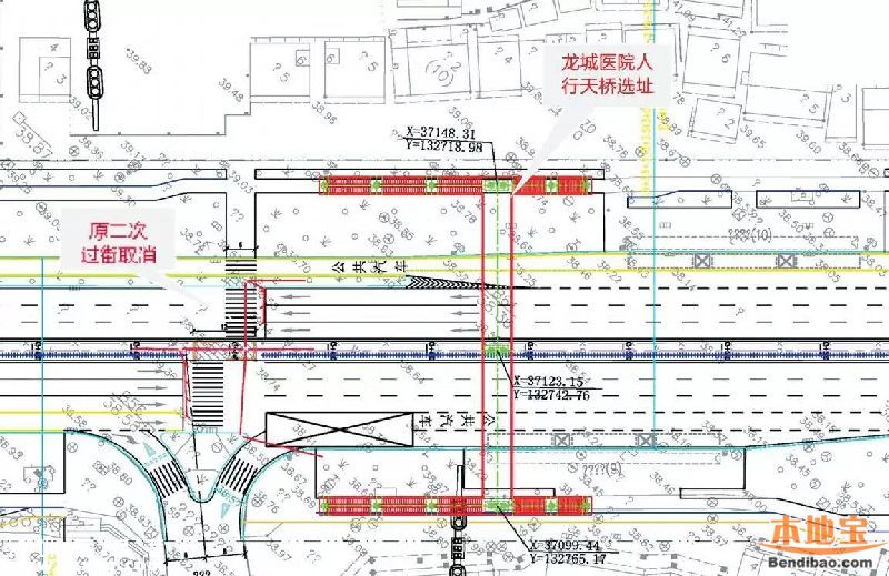 龍崗4座人行天橋開建 8座天橋選址方案公布