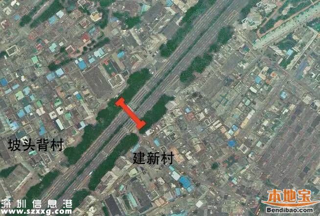 龍崗4座人行天橋開建 8座天橋選址方案公布