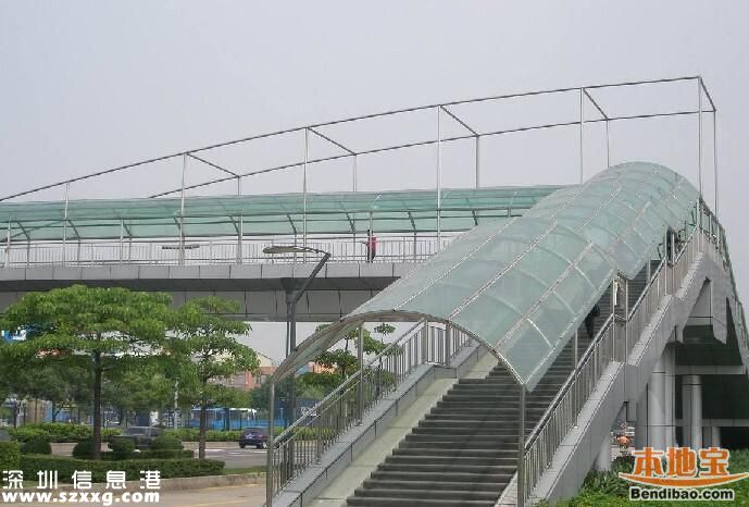 龍崗4座人行天橋開建 8座天橋選址方案公布