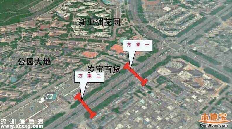 龍崗4座人行天橋開建 8座天橋選址方案公布