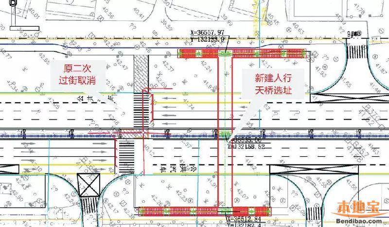 龍崗4座人行天橋開建 8座天橋選址方案公布