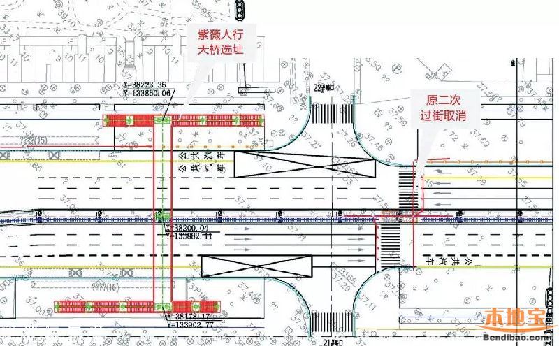 龍崗4座人行天橋開建 8座天橋選址方案公布