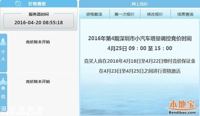 第4期深圳車牌競價25日開始 個人封頂價63900元