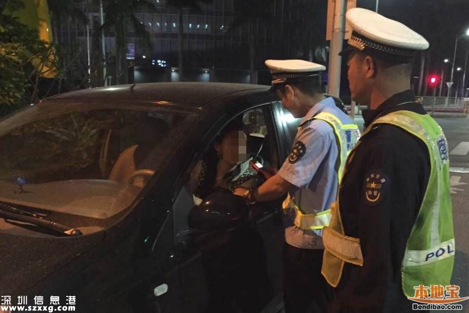 深圳交警查酒駕放大招 異地用警集中用警
