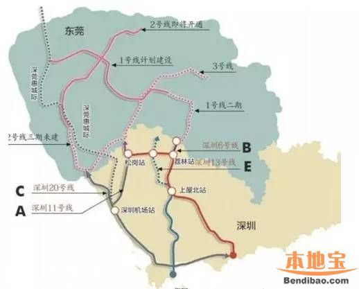 21條深圳地鐵(站點+開通時間+線路圖)信息匯總