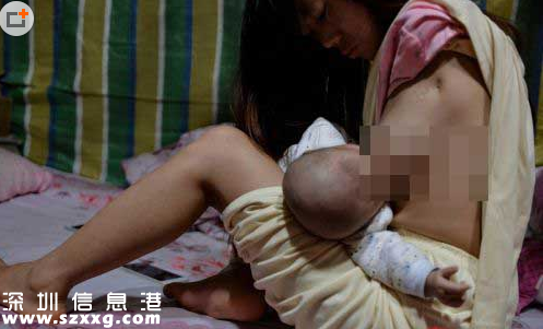 無臂女孩兩腿喂奶 被贊母愛的偉大