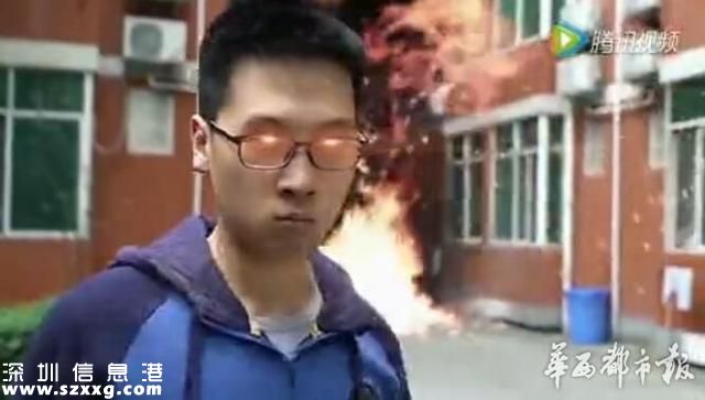 大學(xué)生亂燉特效片走紅 身兼八職創(chuàng)作該片只因“閑得發(fā)慌”(組圖)