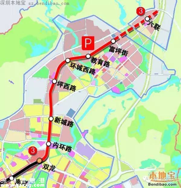 地鐵3號(hào)線東延段本月開(kāi)工 共設(shè)站點(diǎn)7座(路線圖)