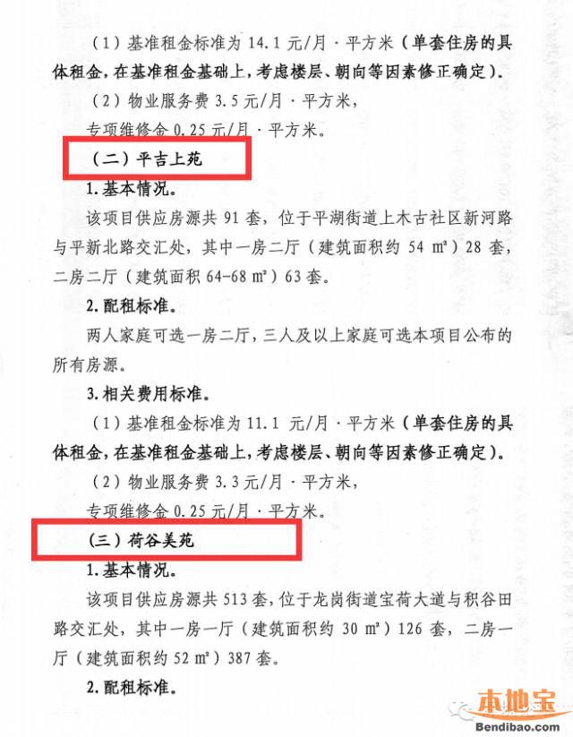 龍崗戶籍公租房配租公告 1611套房等你申請(qǐng)