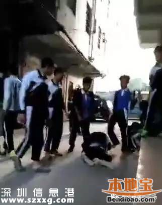 深圳初中生被逼下跪自扇巴掌 自稱舉報保護費后遭圍毆