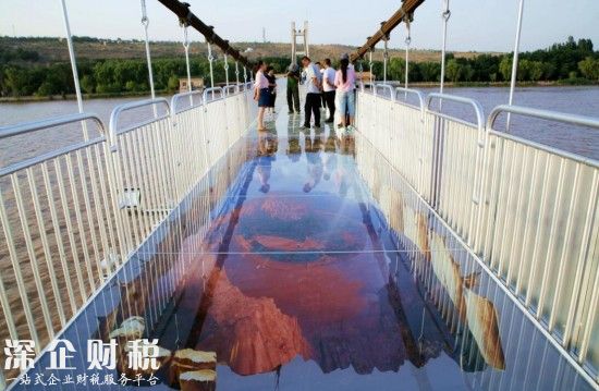 3D玻璃橋面