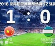 國足戰(zhàn)勝烏茲別克 1:0郜林立功 出戰(zhàn)希望多了一點(diǎn)