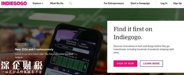 美國INDIEGOGO宣布支持<a href=http://www.32tj.com/html/ target=_blank class=infotextkey>數(shù)字貨幣</a>ICO眾籌 